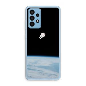 CaseCompany Alone in Space: Samsung Galaxy A52 Transparant Hoesje