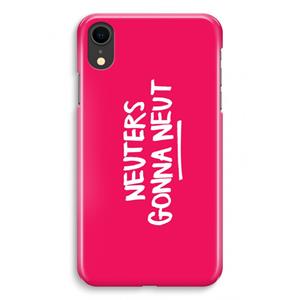 CaseCompany Neuters (roze): iPhone XR Volledig Geprint Hoesje