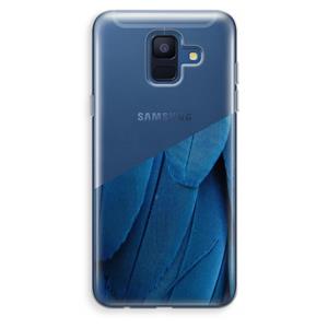 CaseCompany Pauw: Samsung Galaxy A6 (2018) Transparant Hoesje
