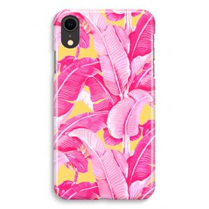 CaseCompany Pink Banana: iPhone XR Volledig Geprint Hoesje