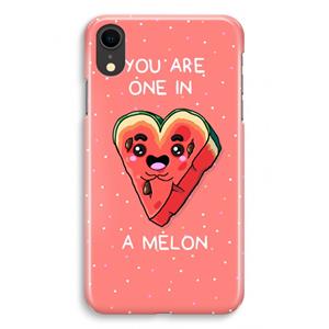 CaseCompany One In A Melon: iPhone XR Volledig Geprint Hoesje