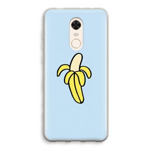CaseCompany Banana: Xiaomi Redmi 5 Transparant Hoesje