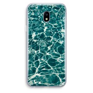 CaseCompany Weerkaatsing water: Samsung Galaxy J3 (2017) Transparant Hoesje