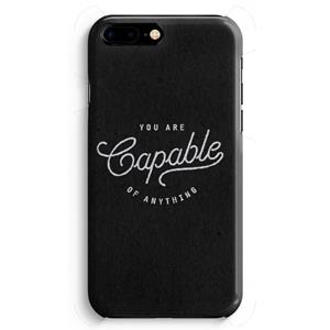 CaseCompany Capable: iPhone 8 Plus Volledig Geprint Hoesje