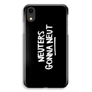 CaseCompany Neuters (zwart): iPhone XR Volledig Geprint Hoesje