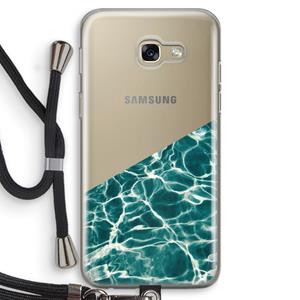 CaseCompany Weerkaatsing water: Samsung Galaxy A5 (2017) Transparant Hoesje met koord