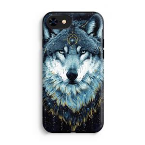 CaseCompany Darkness Wolf: iPhone SE 2020 Tough Case