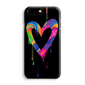 CaseCompany Melts My Heart: iPhone 8 Plus Volledig Geprint Hoesje