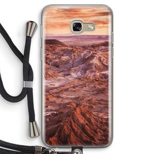 CaseCompany Mars: Samsung Galaxy A5 (2017) Transparant Hoesje met koord