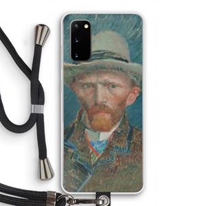 CaseCompany Van Gogh: Samsung Galaxy S20 Transparant Hoesje met koord