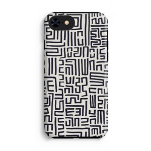 CaseCompany Moroccan Print: iPhone SE 2020 Tough Case