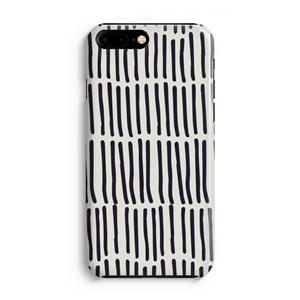 CaseCompany Moroccan stripes: iPhone 8 Plus Volledig Geprint Hoesje