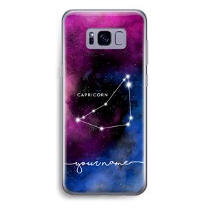 CaseCompany Sterrenbeeld - Donker: Samsung Galaxy S8 Plus Transparant Hoesje