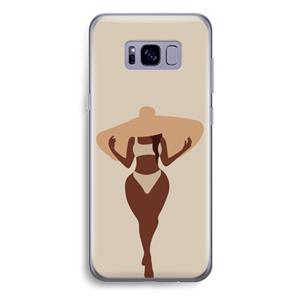 CaseCompany Let's get salty: Samsung Galaxy S8 Plus Transparant Hoesje