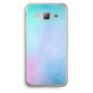 CaseCompany mist pastel: Samsung Galaxy J3 (2016) Transparant Hoesje