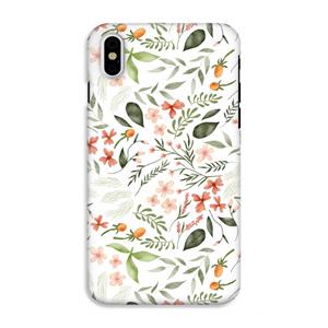 CaseCompany Sweet little flowers: iPhone X Tough Case
