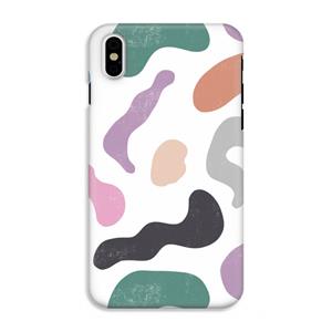 CaseCompany Memphis Shapes: iPhone X Tough Case