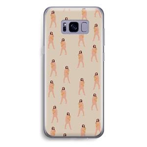 CaseCompany You're so golden: Samsung Galaxy S8 Plus Transparant Hoesje