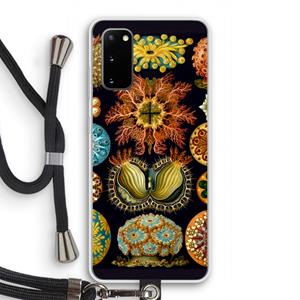 CaseCompany Haeckel Ascidiae: Samsung Galaxy S20 Transparant Hoesje met koord