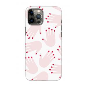 CaseCompany Hands pink: Volledig geprint iPhone 12 Hoesje
