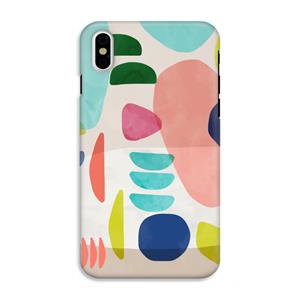 CaseCompany Bold Rounded Shapes: iPhone X Tough Case