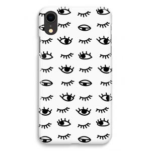 CaseCompany Eye pattern #2: iPhone XR Volledig Geprint Hoesje