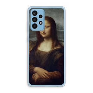 CaseCompany Mona Lisa: Samsung Galaxy A52 Transparant Hoesje