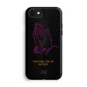CaseCompany Praying For My Haters: iPhone SE 2020 Tough Case