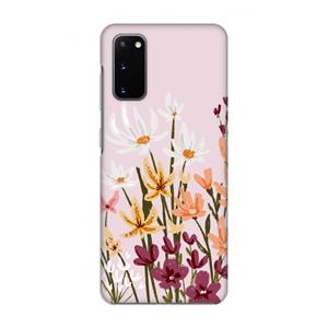 CaseCompany Painted wildflowers: Volledig geprint Samsung Galaxy S20 Hoesje