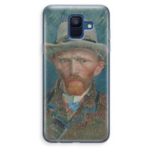CaseCompany Van Gogh: Samsung Galaxy A6 (2018) Transparant Hoesje