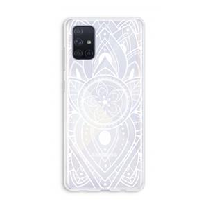 CaseCompany It's Complicated: Galaxy A71 Transparant Hoesje