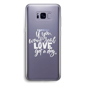 CaseCompany Partner in crime: Samsung Galaxy S8 Plus Transparant Hoesje