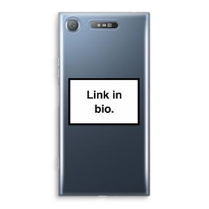 CaseCompany Link in bio: Sony Xperia XZ1 Transparant Hoesje