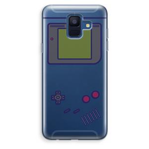 CaseCompany Game On: Samsung Galaxy A6 (2018) Transparant Hoesje