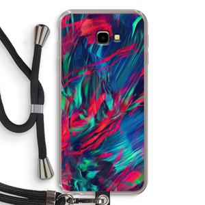 CaseCompany Pilgrims Of The Sea: Samsung Galaxy J4 Plus Transparant Hoesje met koord