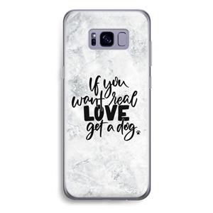 CaseCompany Partner in crime: Samsung Galaxy S8 Plus Transparant Hoesje