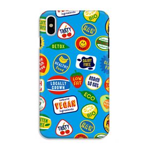 CaseCompany Fruitsticker: iPhone X Tough Case
