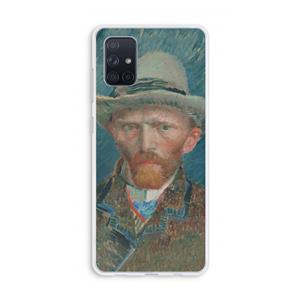 CaseCompany Van Gogh: Galaxy A71 Transparant Hoesje