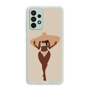 CaseCompany Let's get salty: Samsung Galaxy A52s 5G Transparant Hoesje