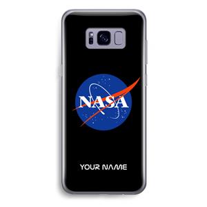 CaseCompany NASA: Samsung Galaxy S8 Plus Transparant Hoesje