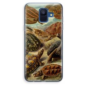CaseCompany Haeckel Chelonia: Samsung Galaxy A6 (2018) Transparant Hoesje