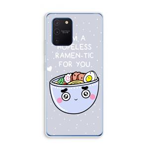 CaseCompany I'm A Hopeless Ramen-Tic For You: Samsung Galaxy Note 10 Lite Transparant Hoesje