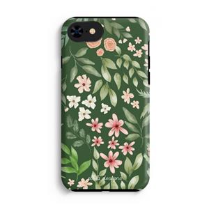 CaseCompany Botanical green sweet flower heaven: iPhone SE 2020 Tough Case