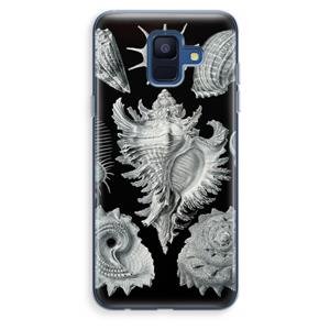 CaseCompany Haeckel Prosobranchia: Samsung Galaxy A6 (2018) Transparant Hoesje