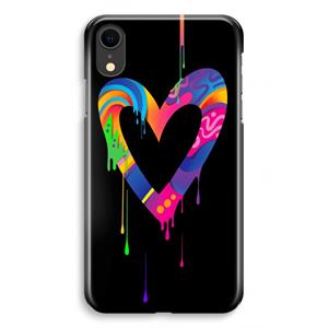 CaseCompany Melts My Heart: iPhone XR Volledig Geprint Hoesje