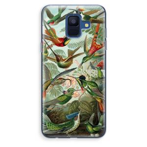 CaseCompany Haeckel Trochilidae: Samsung Galaxy A6 (2018) Transparant Hoesje