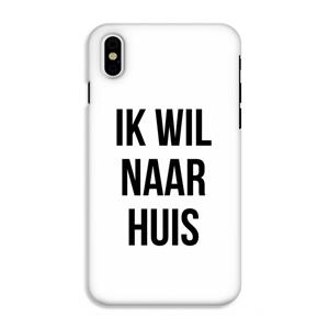 CaseCompany Ik wil naar huis: iPhone X Tough Case