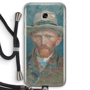 CaseCompany Van Gogh: Samsung Galaxy A5 (2017) Transparant Hoesje met koord