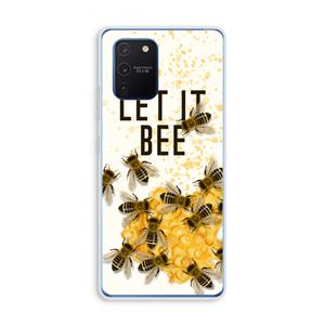 CaseCompany Let it bee: Samsung Galaxy Note 10 Lite Transparant Hoesje