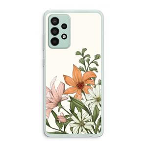 CaseCompany Floral bouquet: Samsung Galaxy A52s 5G Transparant Hoesje